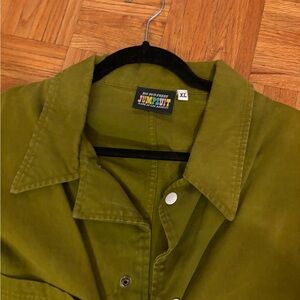 BIG BUD PRESS OLIVE JUMPSUIT - SIZE XL